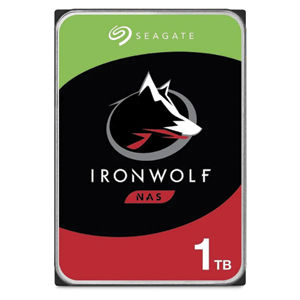 1TB Seagate Ironwolf ST1000VN008 3.5″ Internal NAS Hard Disk Drive (HDD)