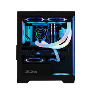 Armaggeddon Aquaron Black Micro ATX Gaming Case