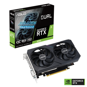 Asus GeForce Dual RTX 3050 8GB OC GDDR6 Graphics Card