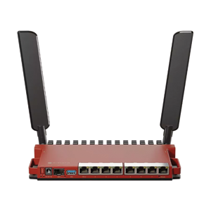 MikroTik 8 Gigabit 1x2.5Gbps SFP Dual Core WiFi 6 Router | L009UiGS-2HaxD-IN