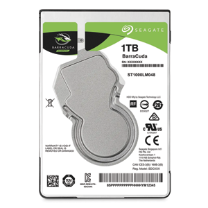 Seagate Barracuda 2.5", 1 TB, 5400 RPM, 128 MB, 2.5", Serial ATA III