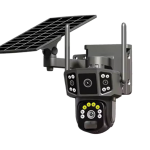 V380 Pro Pan Tilt 4G 4K Solar Security Camera | 3 Cameras | Works with a SIM Card